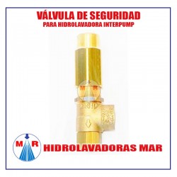 VALVULA DE SEGURIDAD PARA HIDROLAVADORA - INTERPUMP