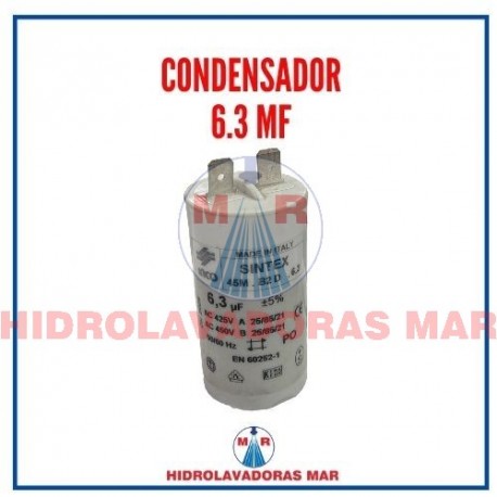 CONDENSADOR 6.3 MF
