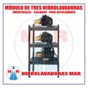 MODULO DE TRES HIDROLAVADORAS