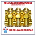 CULATA PARA BOMBA INTERPUMP WS 104