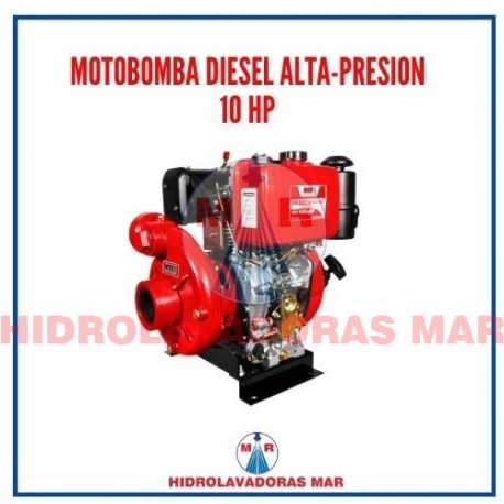 MOTOBOMBA DIESEL ALTA-PRESION KTC 10 HP